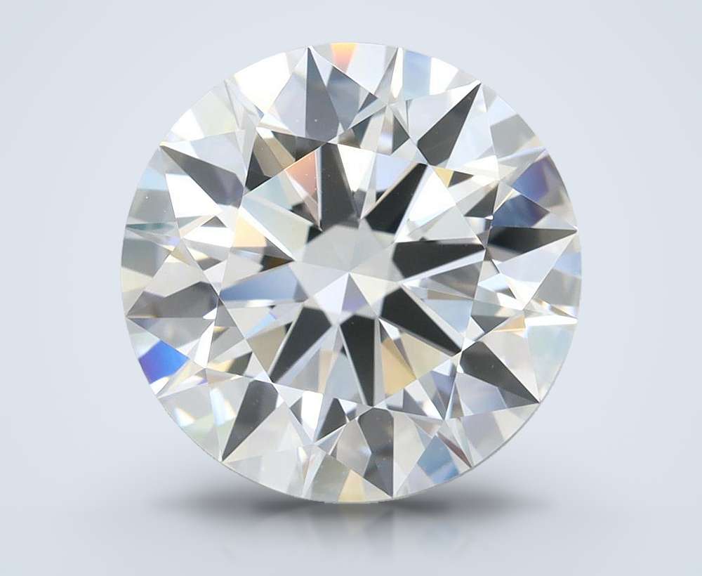 4.41 Carat Round Lab Diamond