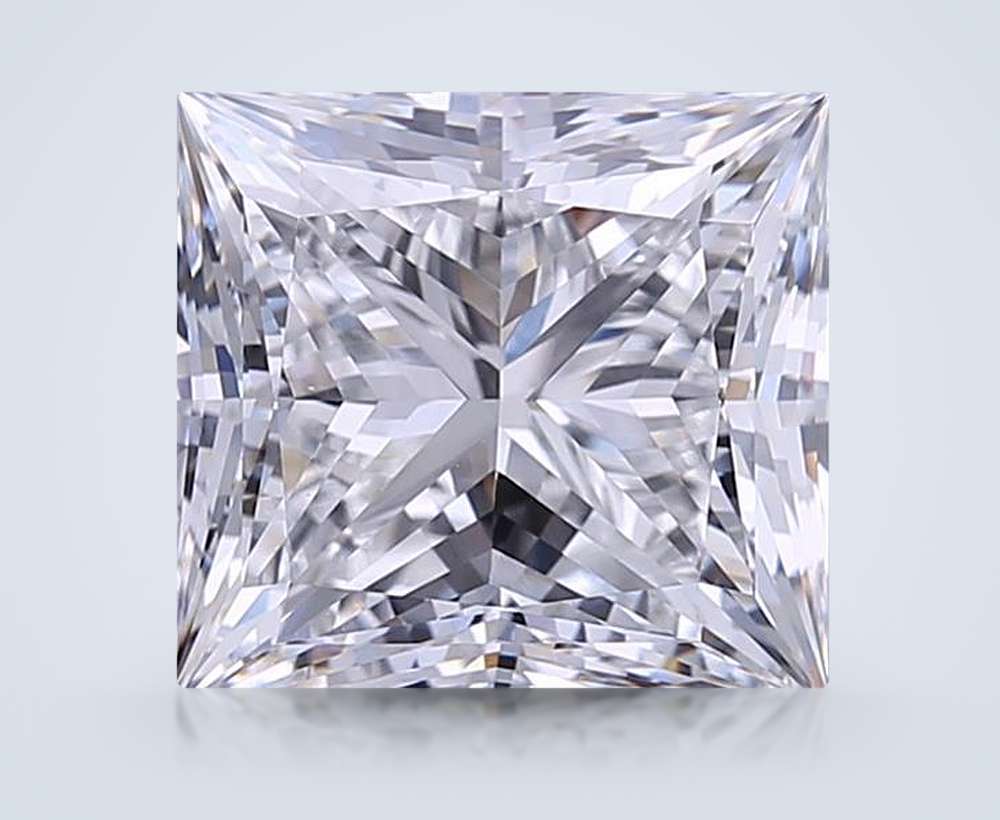 4.98 Carat Princess Lab Diamond