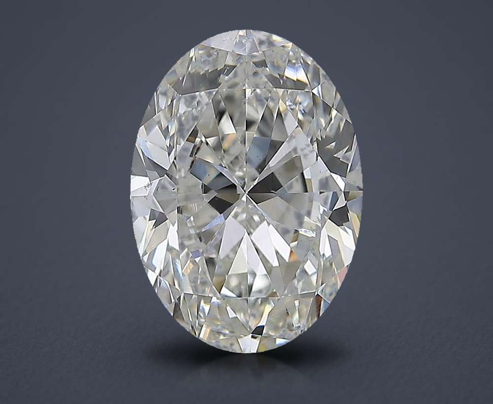 4.00 Carat Oval Natural Diamond