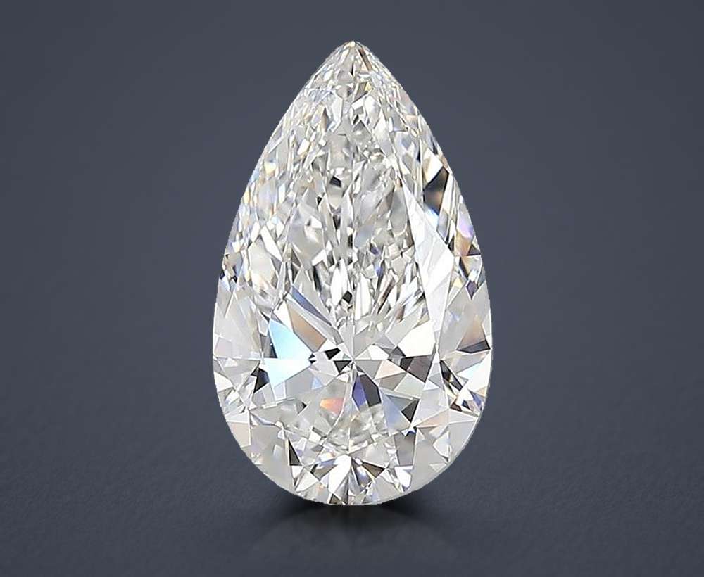 11.01 Carat Pear Lab Diamond