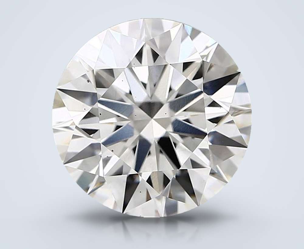 4.81 Carat Round Lab Diamond