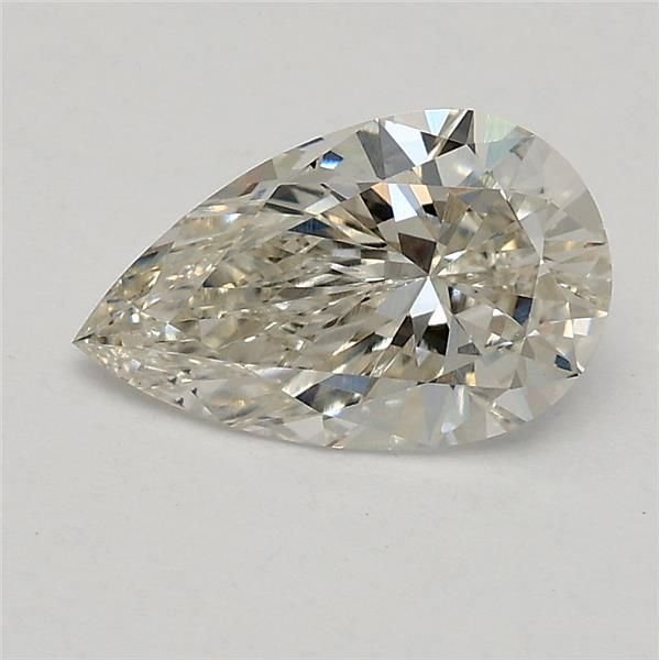 0.71ct H VS2 Rare Carat Ideal Cut Pear Lab Grown Diamond