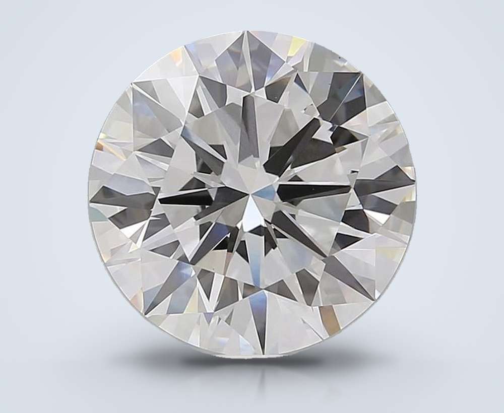 6.54 Carat Round Lab Diamond