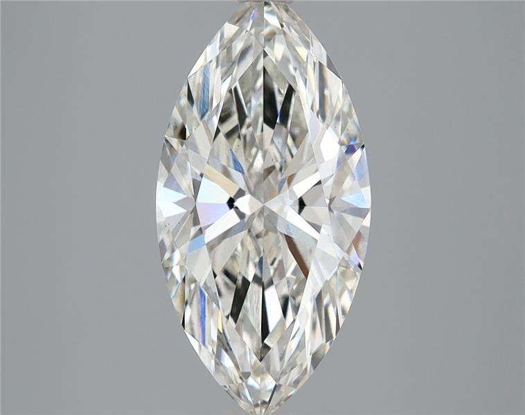 2.56ct H VS1 Rare Carat Ideal Cut Marquise Lab Grown Diamond