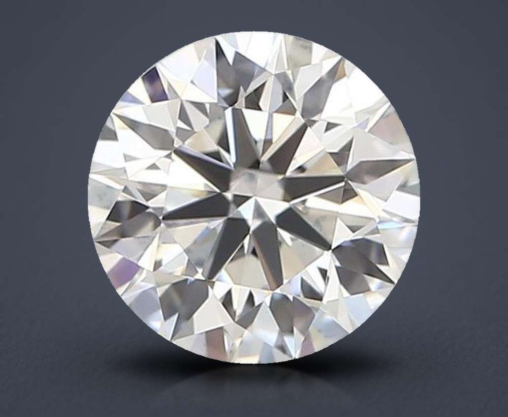 0.58 Carat Round Natural Diamond