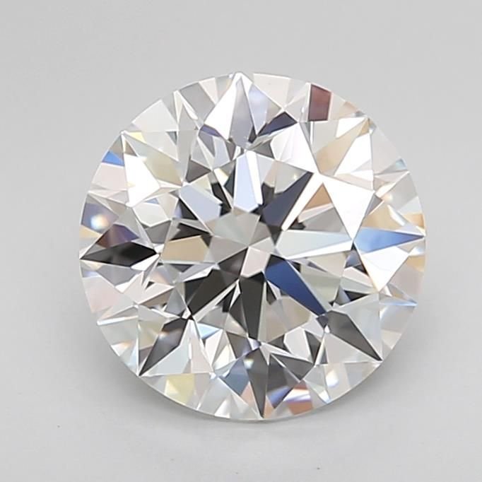 2.22ct E VVS2 Excellent Cut Round Lab Grown Diamond