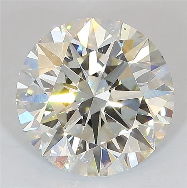 3.02ct J VS1 Rare Carat Ideal Cut Round Lab Grown Diamond