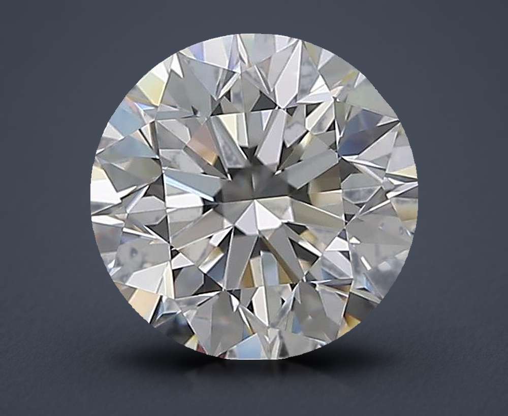 1.71 Carat Round Natural Diamond