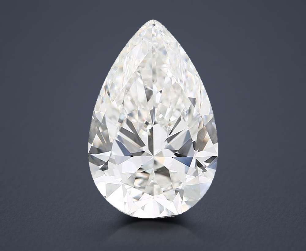 15.09 Carat Pear Lab Diamond