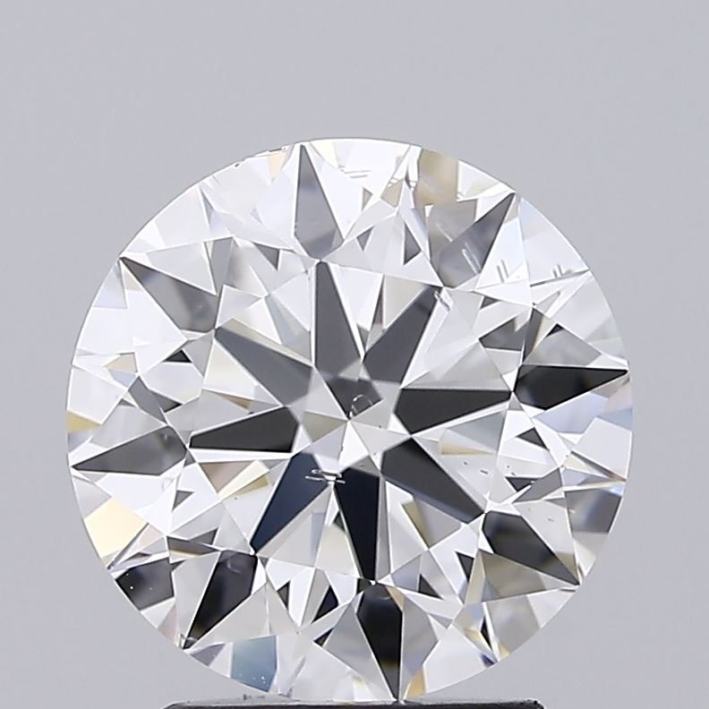 2.65ct E SI1 Rare Carat Ideal Cut Round Lab Grown Diamond