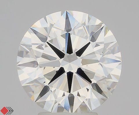 5.01ct I VS1 Ideal Cut Round Diamond