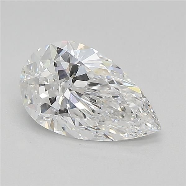 0.99ct D VS1 Rare Carat Ideal Cut Pear Lab Grown Diamond