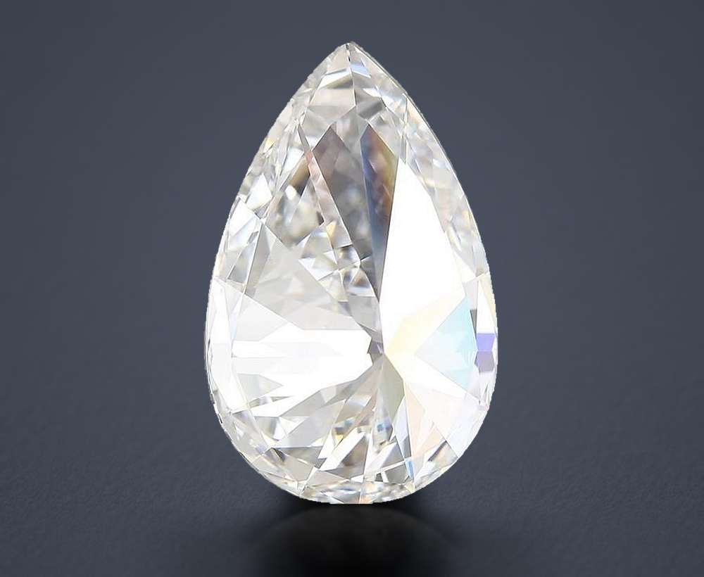 10.01 Carat Pear Lab Diamond