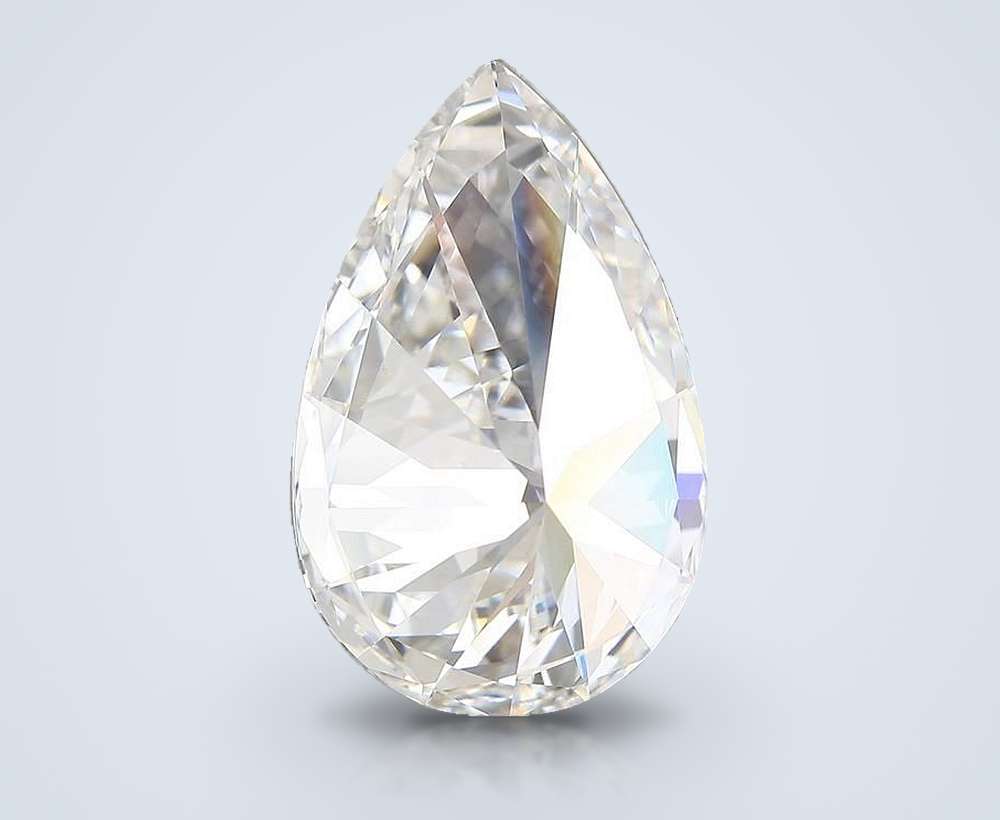 10.01 Carat Pear Lab Diamond