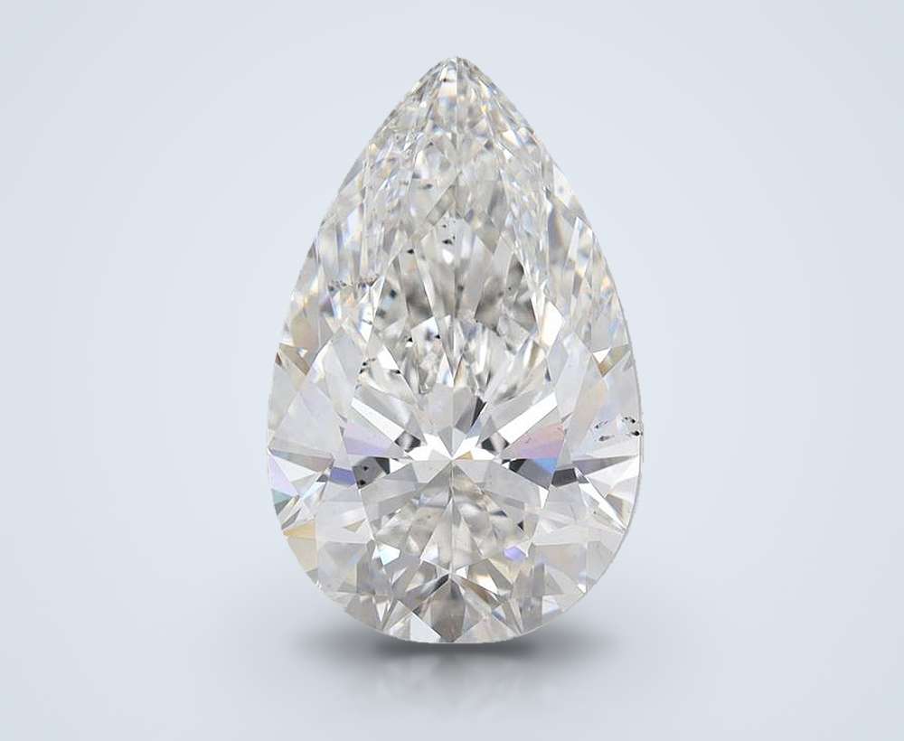 6.22 Carat Pear Lab Diamond