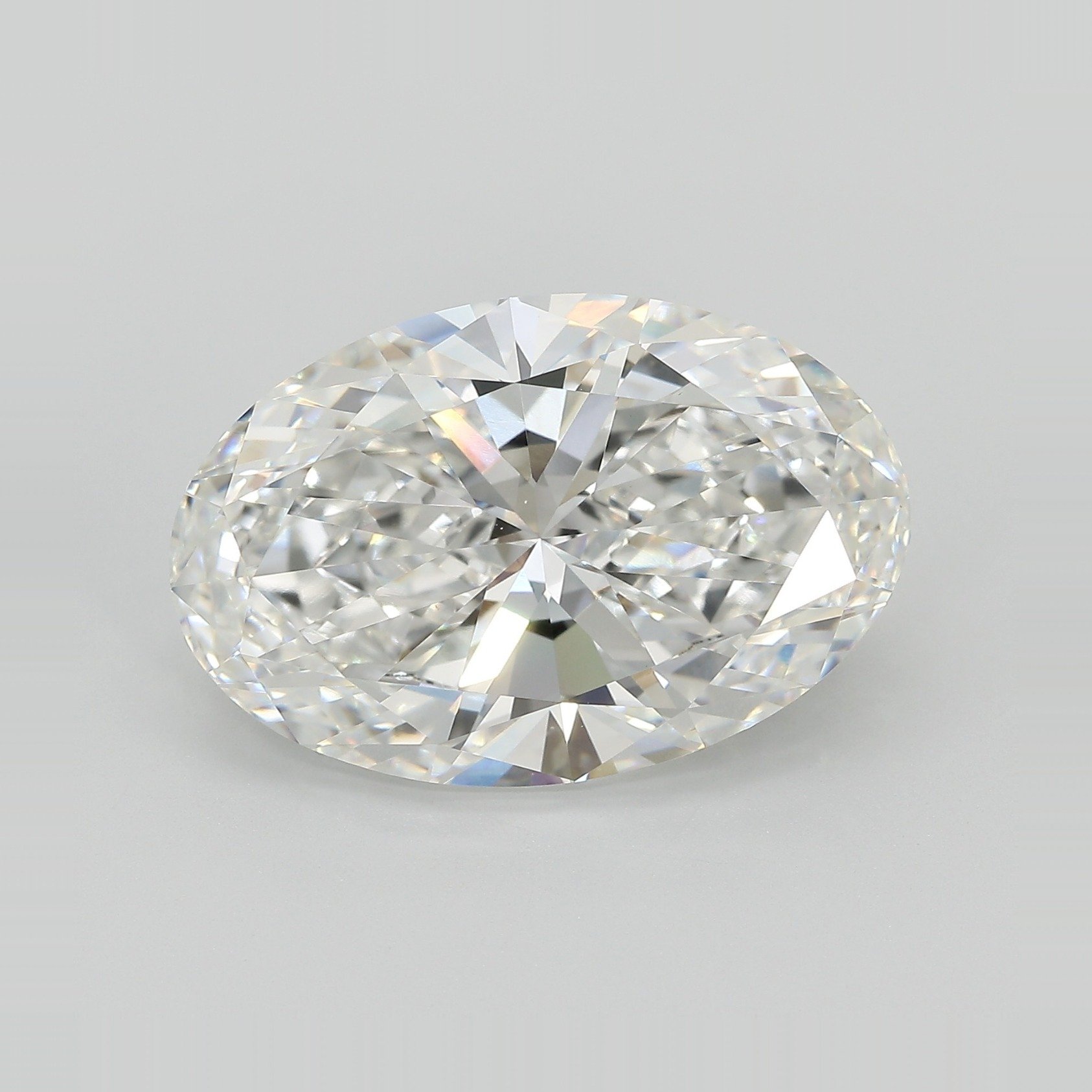 11.19ct F VVS2 Very Good Cut Oval Lab Grown Diamond