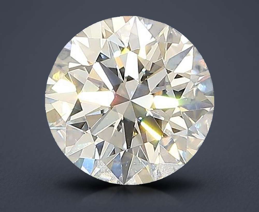 1.61 Carat Round Lab Diamond