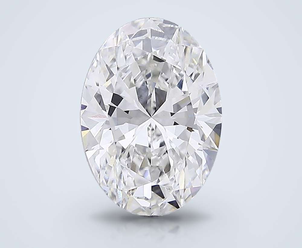 3.66 Carat Oval Lab Diamond