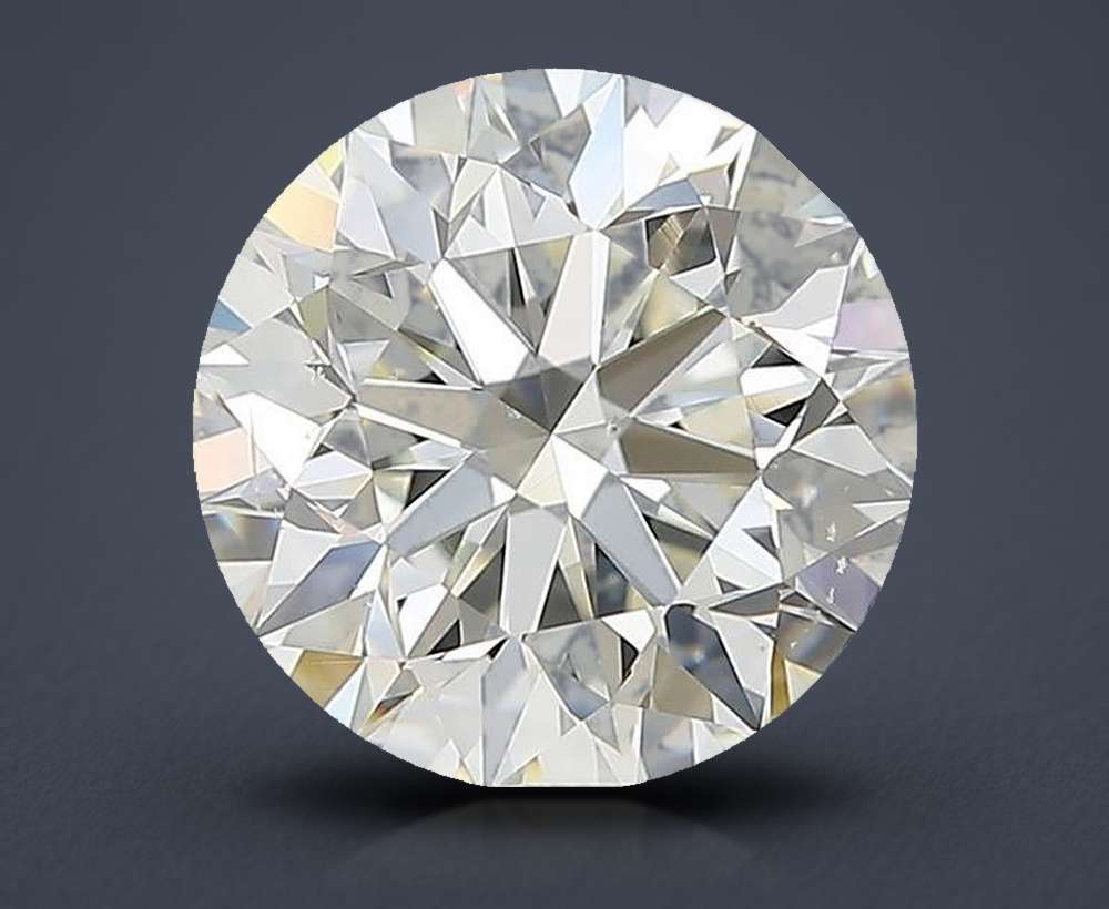 2.50 Carat Round Natural Diamond