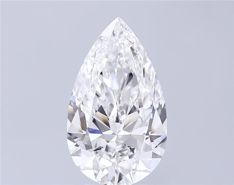 4.92 Carat Pear Lab Diamond