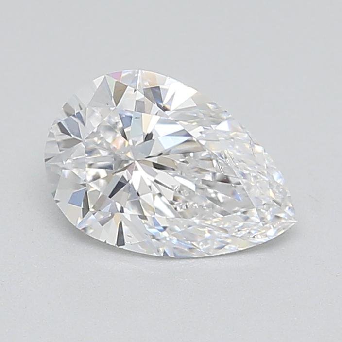 0.97ct D SI1 Rare Carat Ideal Cut Pear Lab Grown Diamond