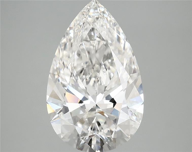 3.74 Carat Pear Lab Diamond