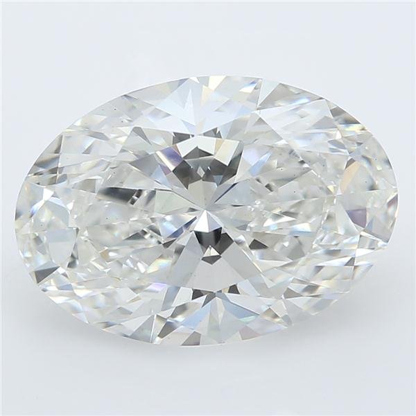 2.64ct G VS1 Rare Carat Ideal Cut Oval Lab Grown Diamond