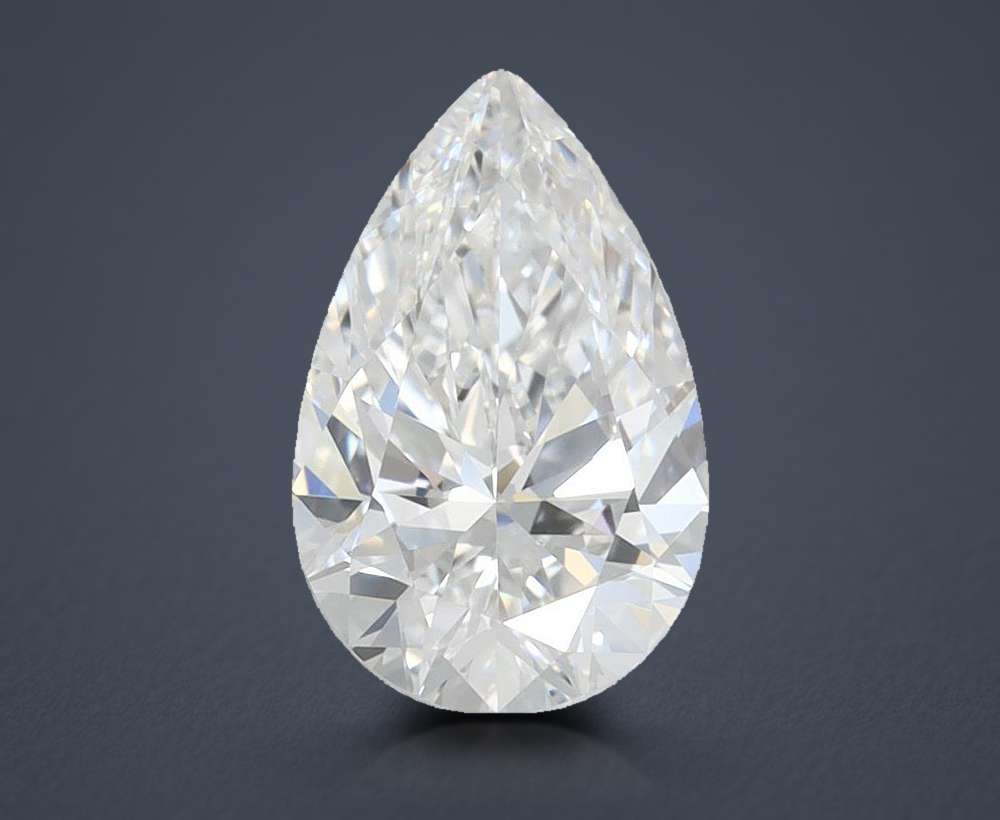 1.50 Carat Pear Lab Diamond