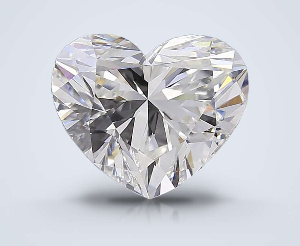 5.41 Carat Heart Lab Diamond