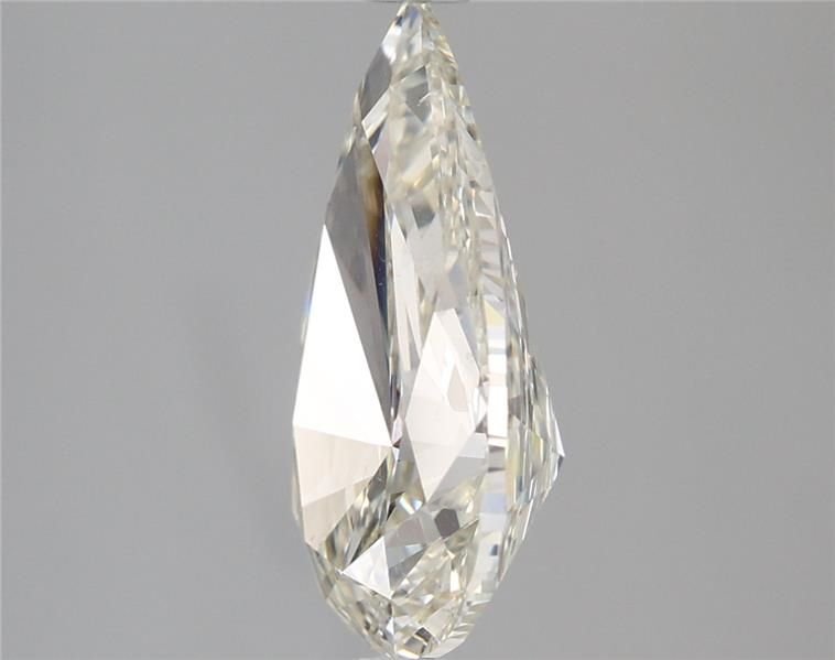 3.01ct K SI2 Rare Carat Ideal Cut Pear Diamond