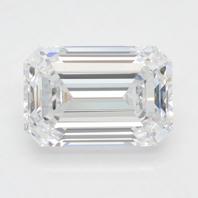 2.02ct D VVS2 Rare Carat Ideal Cut Emerald Lab Grown Diamond