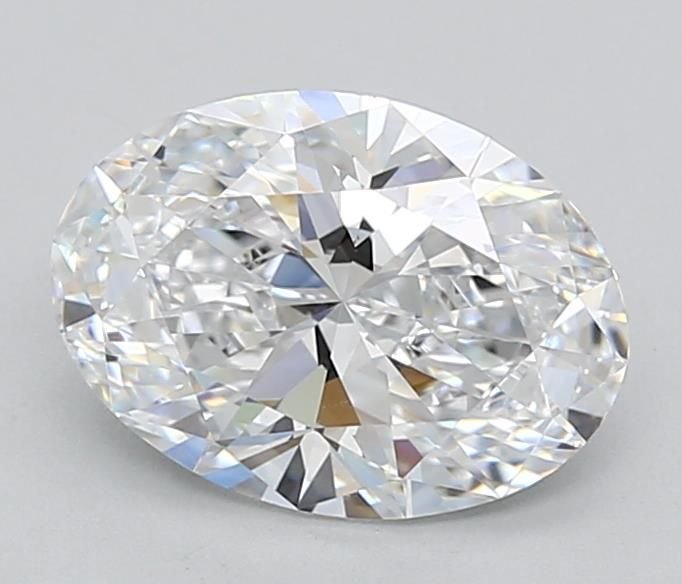 2.55ct D VVS1 Rare Carat Ideal Cut Oval Lab Grown Diamond