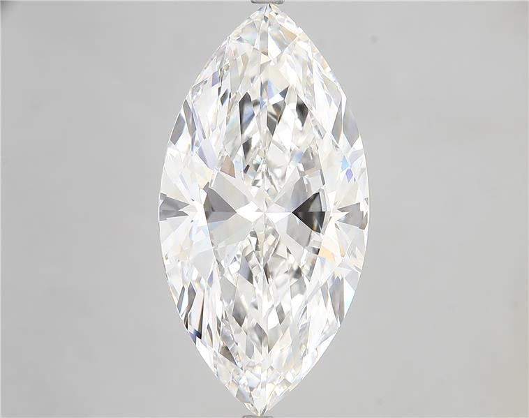 11.03ct F VVS2 Rare Carat Ideal Cut Marquise Lab Grown Diamond