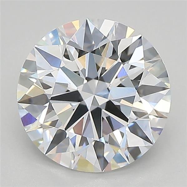 2.17ct D VVS2 Rare Carat Ideal Cut Round Lab Grown Diamond