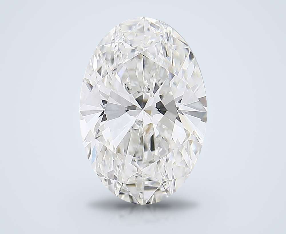 6.08 Carat Oval Lab Diamond