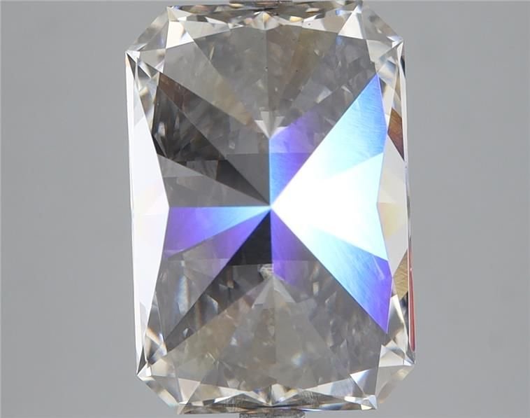 5.19ct I VS1 Rare Carat Ideal Cut Radiant Lab Grown Diamond