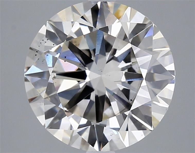 4.02ct H SI1 Excellent Cut Round Lab Grown Diamond