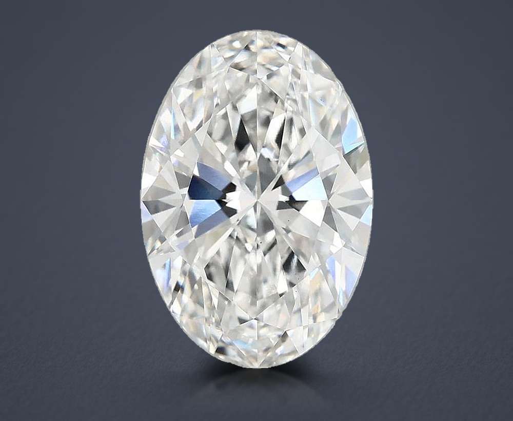 4.91 Carat Oval Lab Diamond