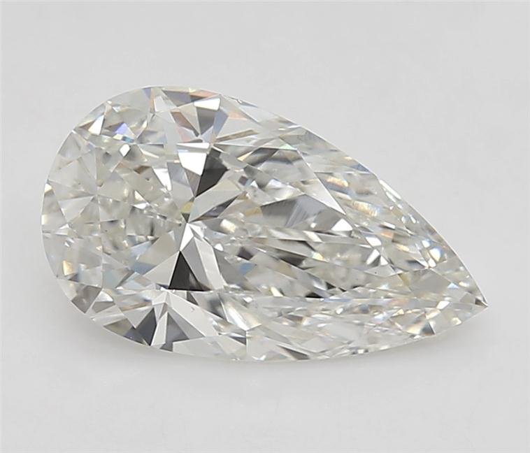 3.72ct G VS1 Rare Carat Ideal Cut Pear Lab Grown Diamond