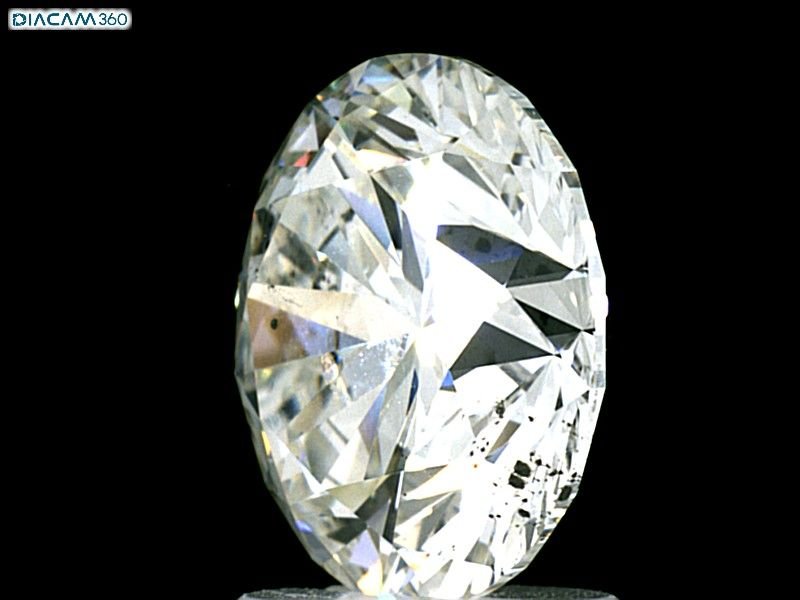 2.80ct G SI1 Rare Carat Ideal Cut Round Diamond