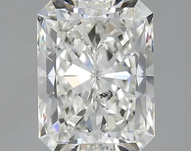 2.51ct I SI2 Rare Carat Ideal Cut Radiant Diamond