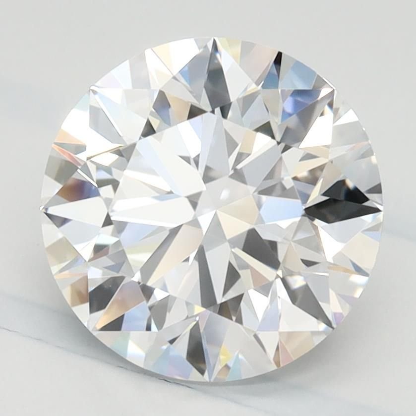 2.14ct D IF Rare Carat Ideal Cut Round Lab Grown Diamond