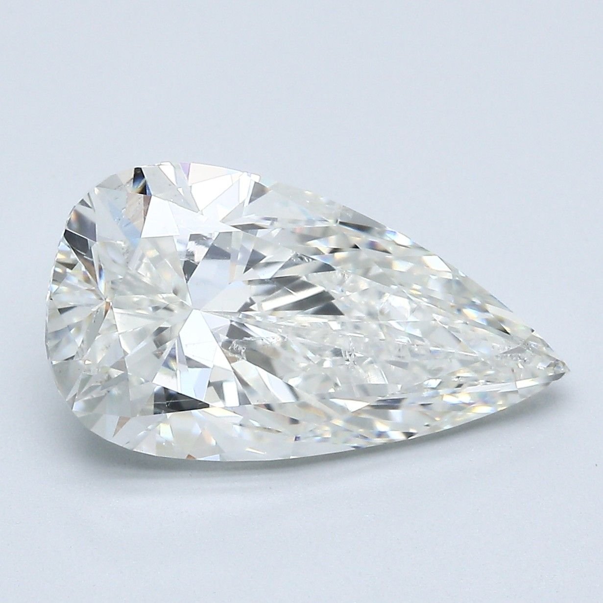 5.19ct I SI2 Very Good Cut Pear Diamond