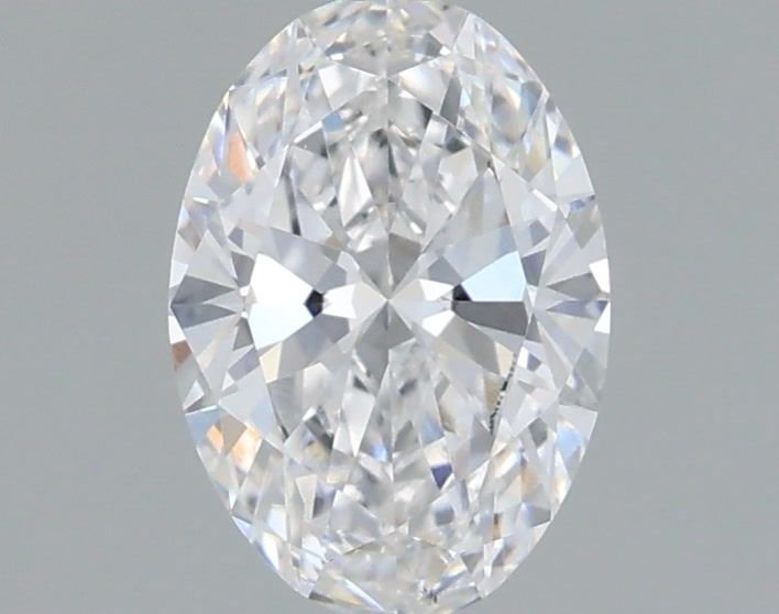 0.74ct D VS1 Very Good Cut Oval Lab Grown Diamond