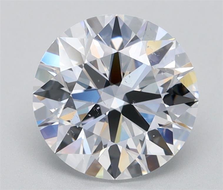 1.61ct D SI1 Rare Carat Ideal Cut Round Lab Grown Diamond