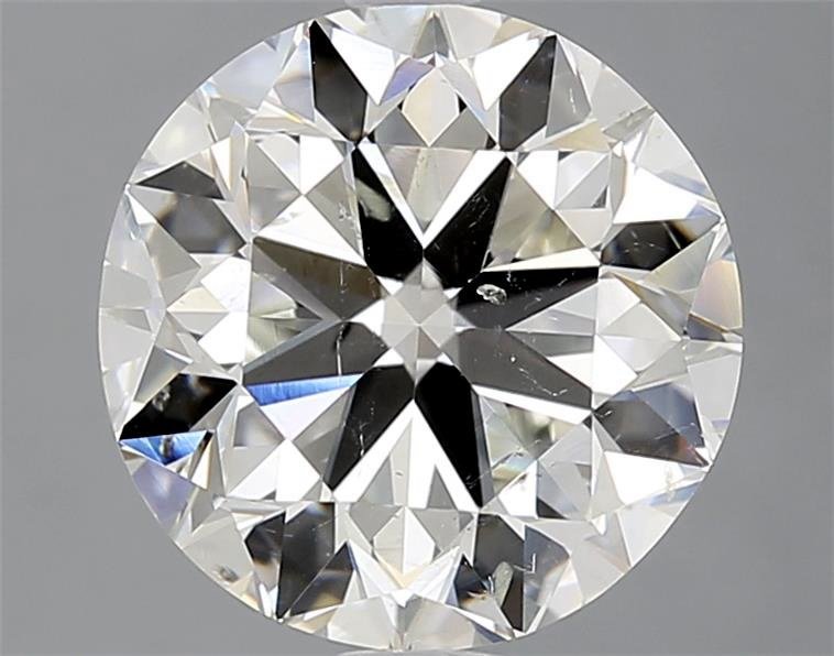 3.00ct J SI2 Very Good Cut Round Diamond