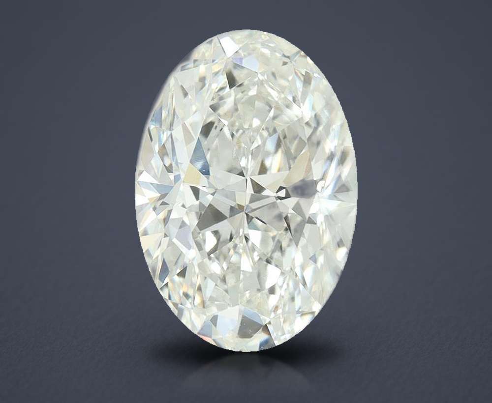 5.30 Carat Oval Lab Diamond