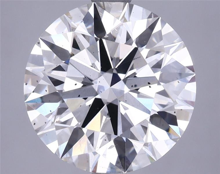 4.10ct H SI2 Rare Carat Ideal Cut Round Lab Grown Diamond