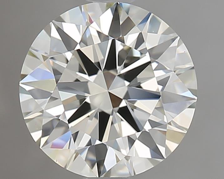 1.54ct K VVS1 Rare Carat Ideal Cut Round Diamond