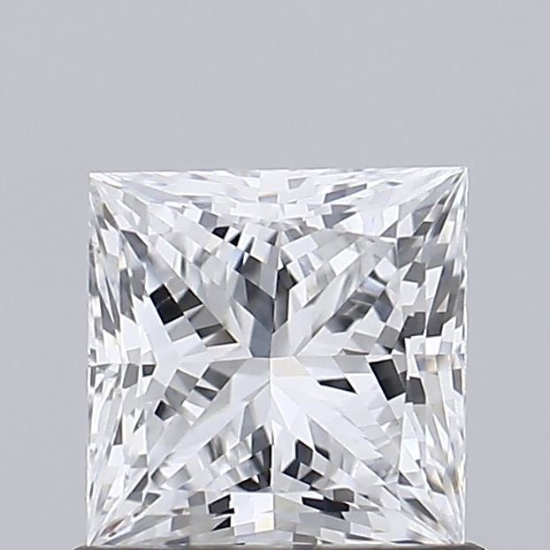 0.81ct D VS1 Rare Carat Ideal Cut Princess Lab Grown Diamond